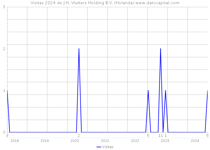 Visitas 2024 de J.H. Vlutters Holding B.V. (Holanda) 