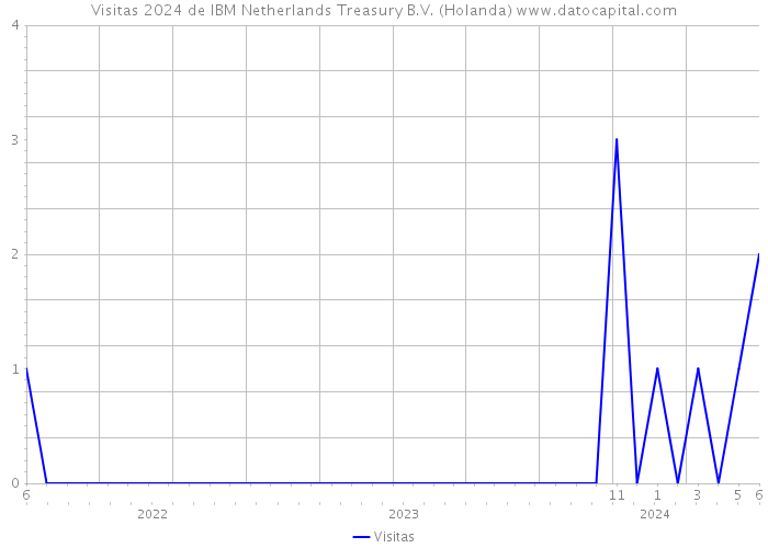 Visitas 2024 de IBM Netherlands Treasury B.V. (Holanda) 