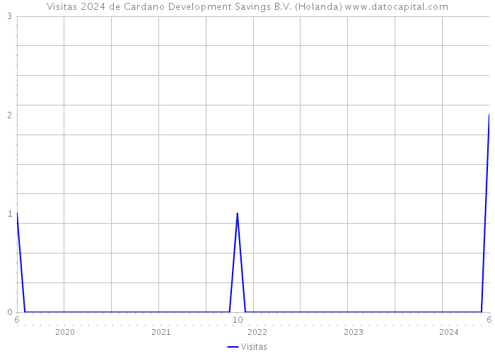 Visitas 2024 de Cardano Development Savings B.V. (Holanda) 