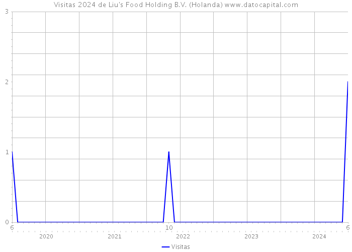 Visitas 2024 de Liu's Food Holding B.V. (Holanda) 
