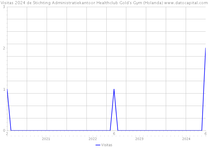 Visitas 2024 de Stichting Administratiekantoor Healthclub Gold's Gym (Holanda) 