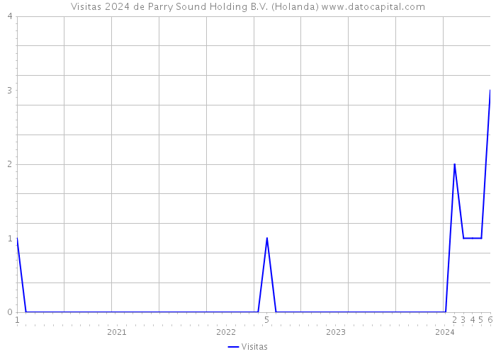 Visitas 2024 de Parry Sound Holding B.V. (Holanda) 
