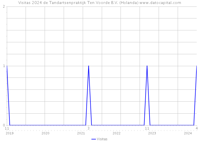 Visitas 2024 de Tandartsenpraktijk Ten Voorde B.V. (Holanda) 