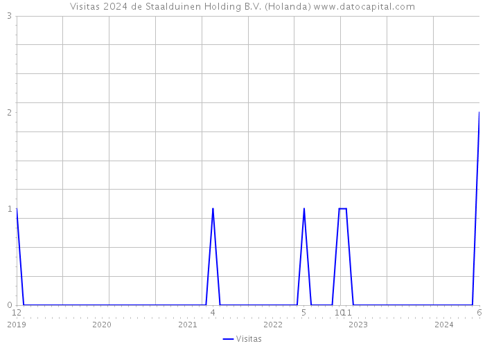 Visitas 2024 de Staalduinen Holding B.V. (Holanda) 