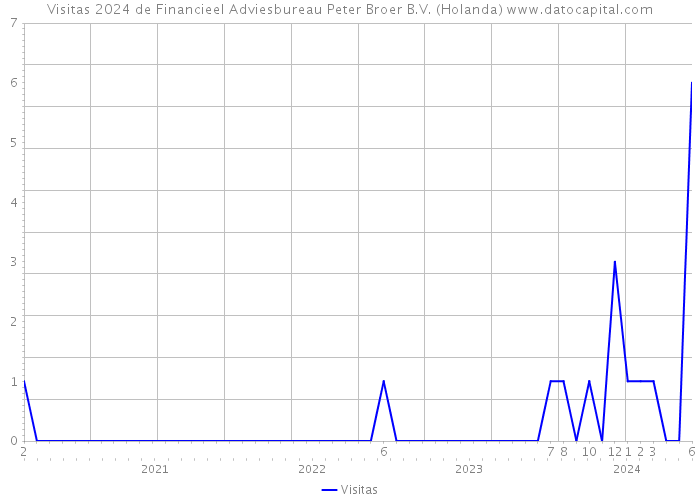 Visitas 2024 de Financieel Adviesbureau Peter Broer B.V. (Holanda) 