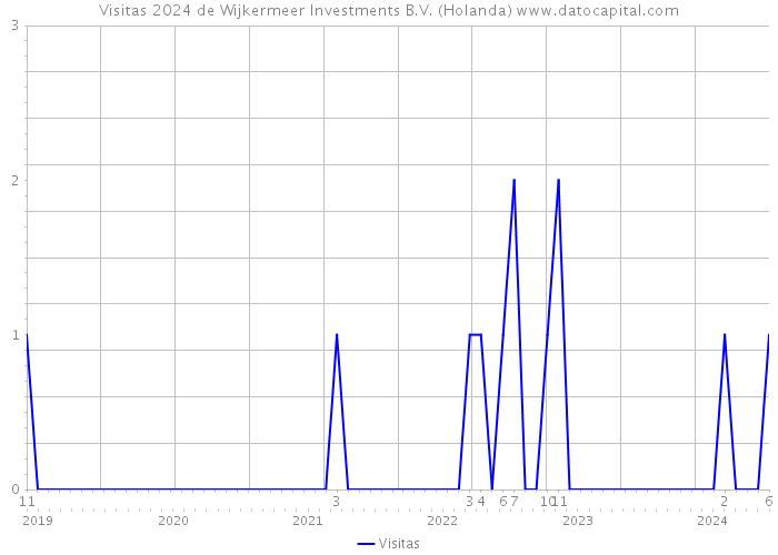 Visitas 2024 de Wijkermeer Investments B.V. (Holanda) 