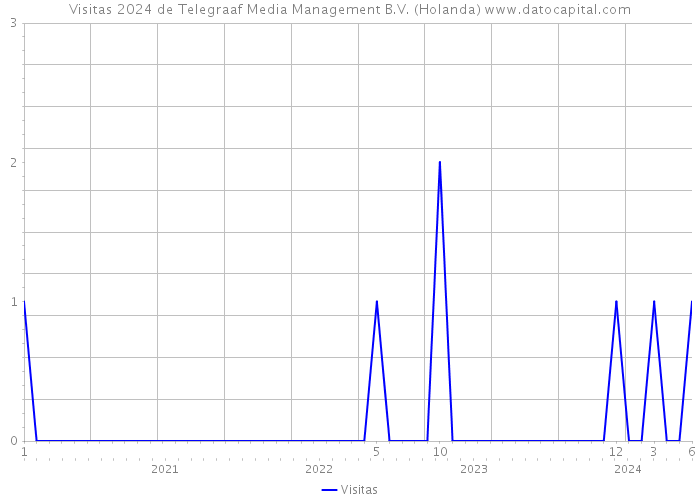 Visitas 2024 de Telegraaf Media Management B.V. (Holanda) 