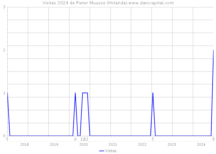 Visitas 2024 de Pieter Muusse (Holanda) 