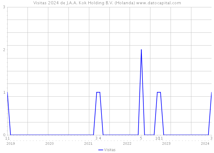 Visitas 2024 de J.A.A. Kok Holding B.V. (Holanda) 