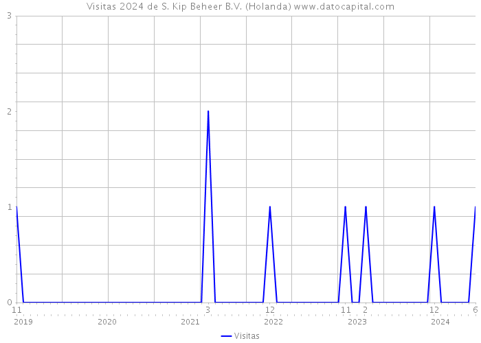 Visitas 2024 de S. Kip Beheer B.V. (Holanda) 