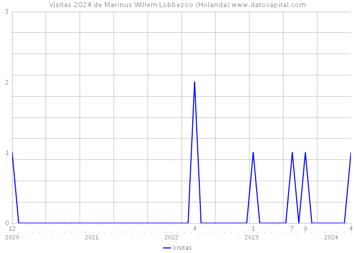 Visitas 2024 de Marinus Willem Lobbezoo (Holanda) 