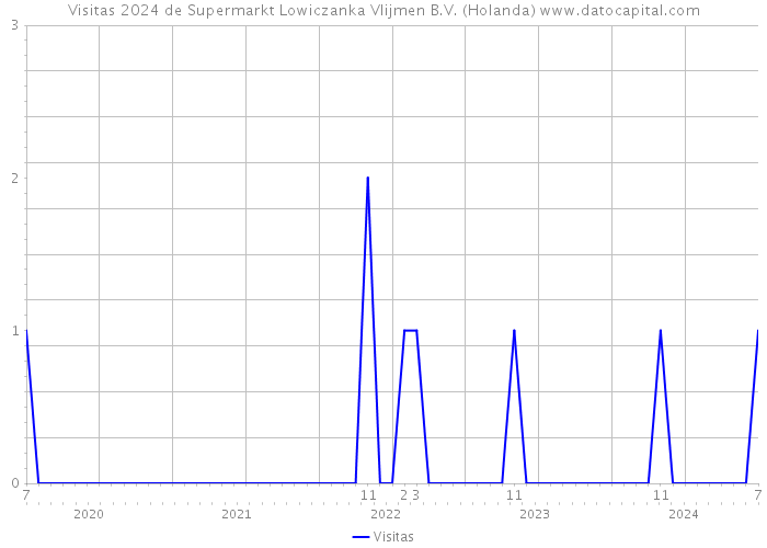 Visitas 2024 de Supermarkt Lowiczanka Vlijmen B.V. (Holanda) 