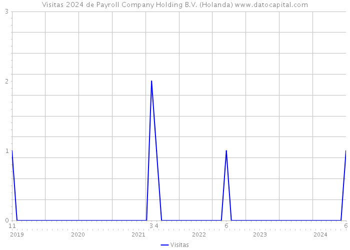 Visitas 2024 de Payroll Company Holding B.V. (Holanda) 