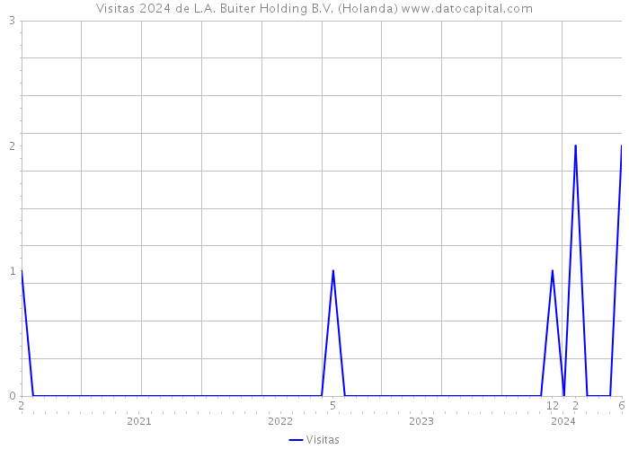 Visitas 2024 de L.A. Buiter Holding B.V. (Holanda) 
