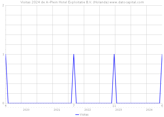 Visitas 2024 de A-Plein Hotel Exploitatie B.V. (Holanda) 