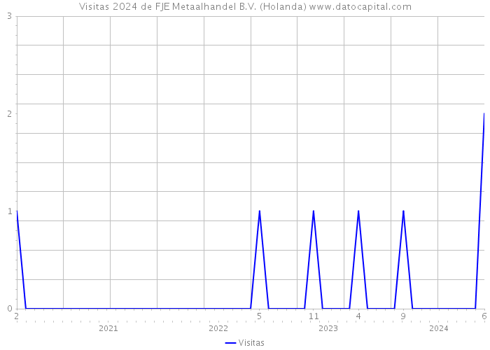 Visitas 2024 de FJE Metaalhandel B.V. (Holanda) 