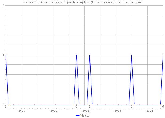Visitas 2024 de Sieda's Zorgverlening B.V. (Holanda) 