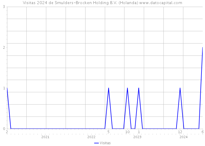 Visitas 2024 de Smulders-Brocken Holding B.V. (Holanda) 
