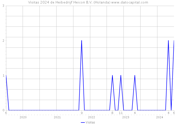 Visitas 2024 de Heibedrijf Heicon B.V. (Holanda) 