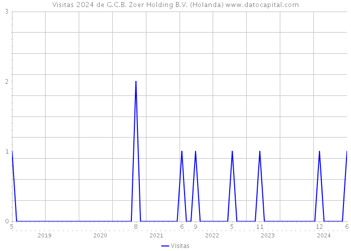 Visitas 2024 de G.C.B. Zoer Holding B.V. (Holanda) 