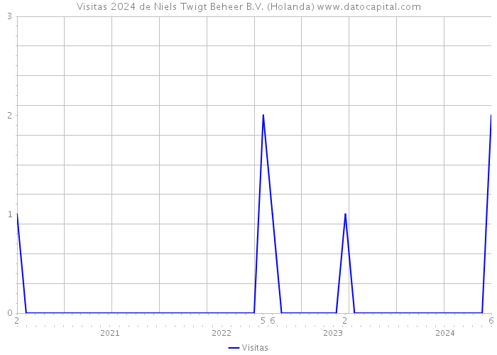 Visitas 2024 de Niels Twigt Beheer B.V. (Holanda) 