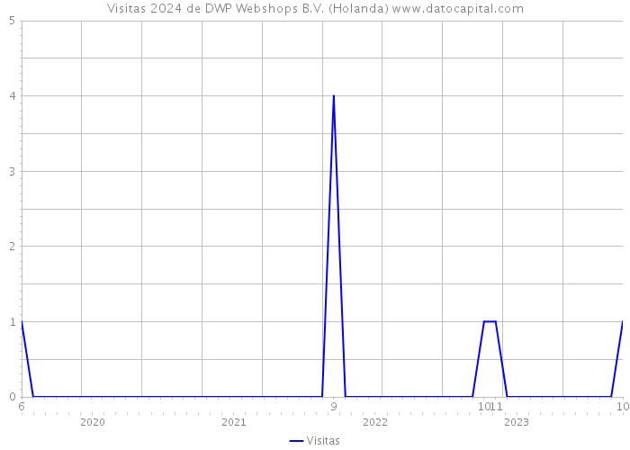 Visitas 2024 de DWP Webshops B.V. (Holanda) 