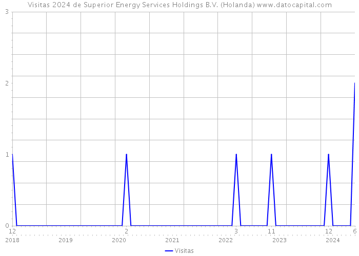 Visitas 2024 de Superior Energy Services Holdings B.V. (Holanda) 