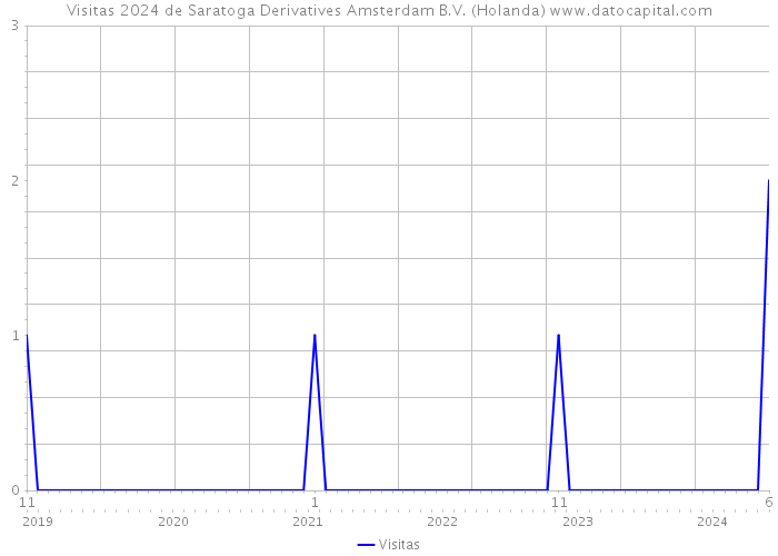 Visitas 2024 de Saratoga Derivatives Amsterdam B.V. (Holanda) 