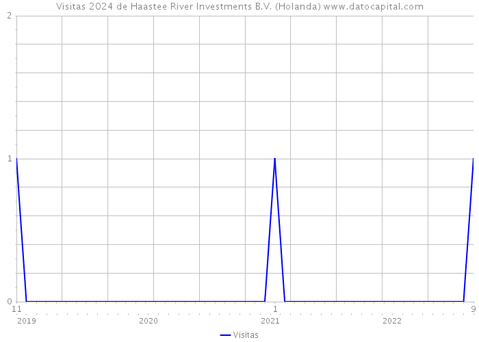 Visitas 2024 de Haastee River Investments B.V. (Holanda) 