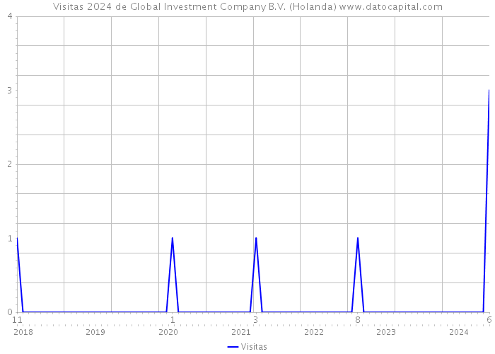 Visitas 2024 de Global Investment Company B.V. (Holanda) 