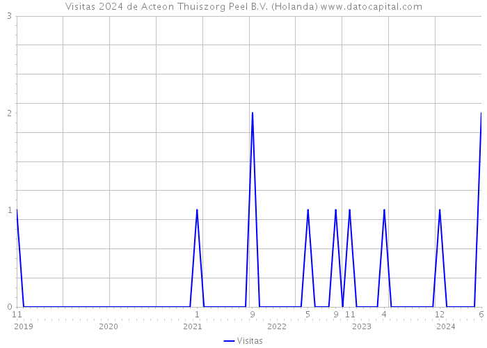 Visitas 2024 de Acteon Thuiszorg Peel B.V. (Holanda) 