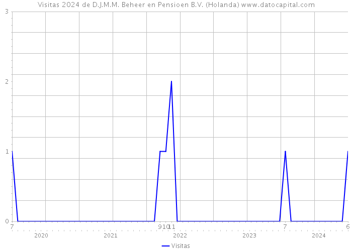 Visitas 2024 de D.J.M.M. Beheer en Pensioen B.V. (Holanda) 