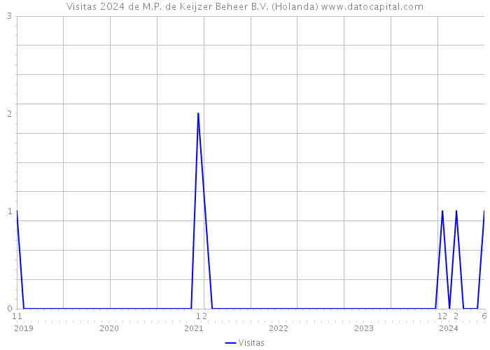 Visitas 2024 de M.P. de Keijzer Beheer B.V. (Holanda) 