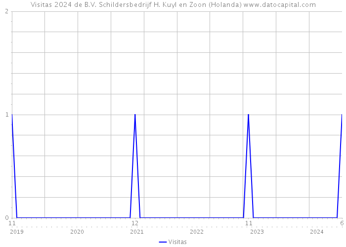 Visitas 2024 de B.V. Schildersbedrijf H. Kuyl en Zoon (Holanda) 