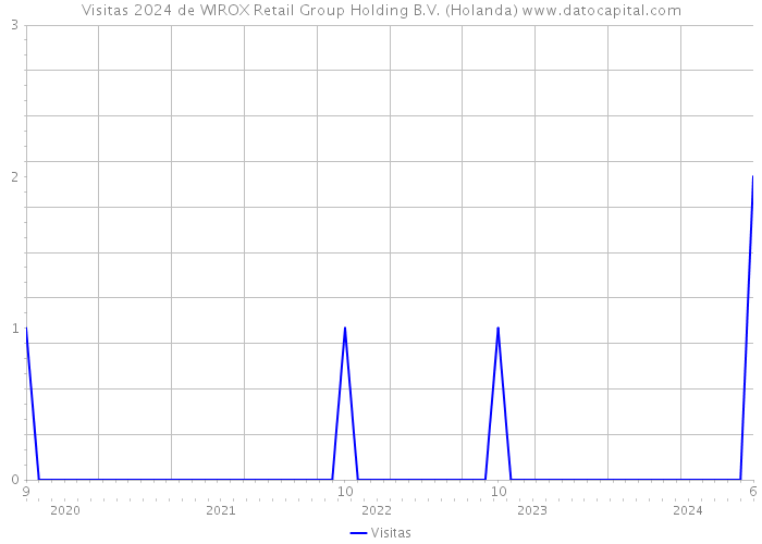 Visitas 2024 de WIROX Retail Group Holding B.V. (Holanda) 