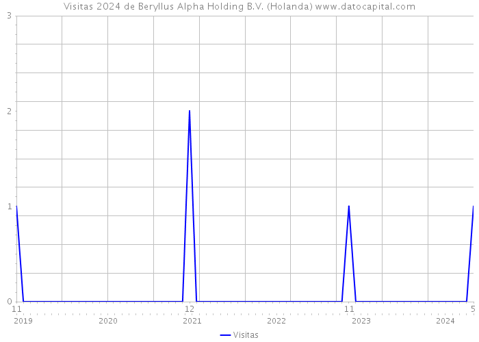 Visitas 2024 de Beryllus Alpha Holding B.V. (Holanda) 