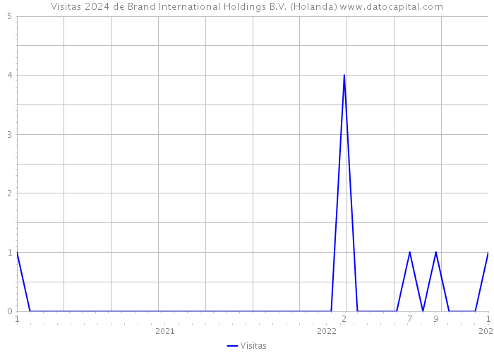 Visitas 2024 de Brand International Holdings B.V. (Holanda) 