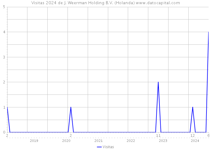 Visitas 2024 de J. Weerman Holding B.V. (Holanda) 