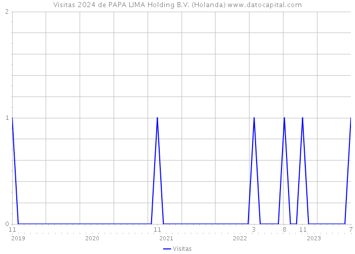 Visitas 2024 de PAPA LIMA Holding B.V. (Holanda) 