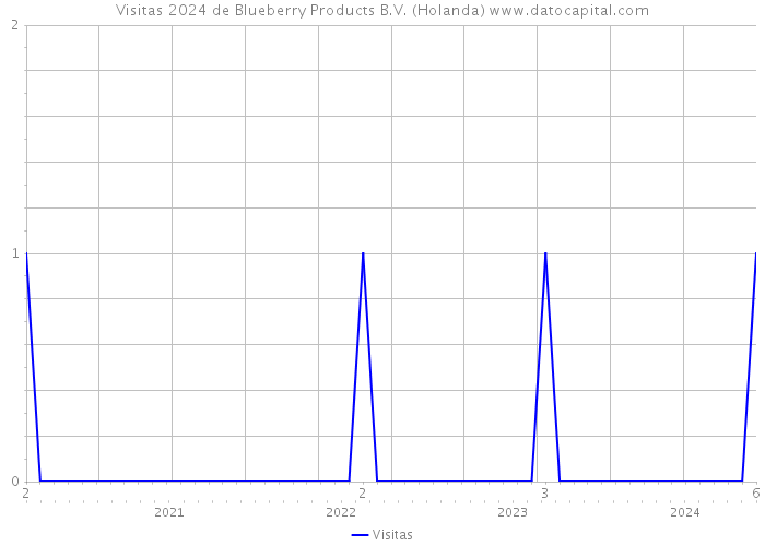 Visitas 2024 de Blueberry Products B.V. (Holanda) 