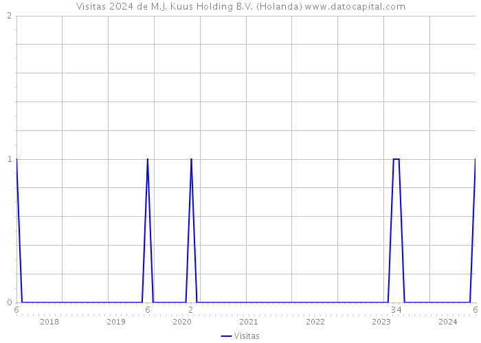 Visitas 2024 de M.J. Kuus Holding B.V. (Holanda) 