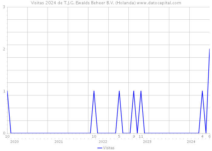 Visitas 2024 de T.J.G. Ewalds Beheer B.V. (Holanda) 