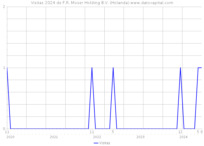 Visitas 2024 de F.R. Moser Holding B.V. (Holanda) 