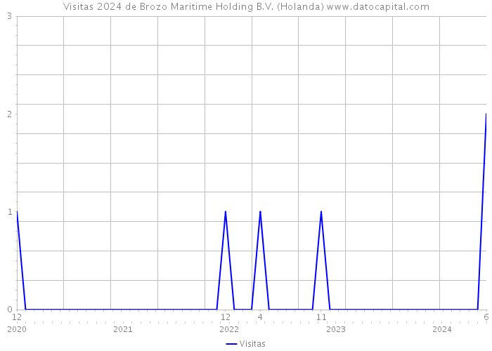 Visitas 2024 de Brozo Maritime Holding B.V. (Holanda) 
