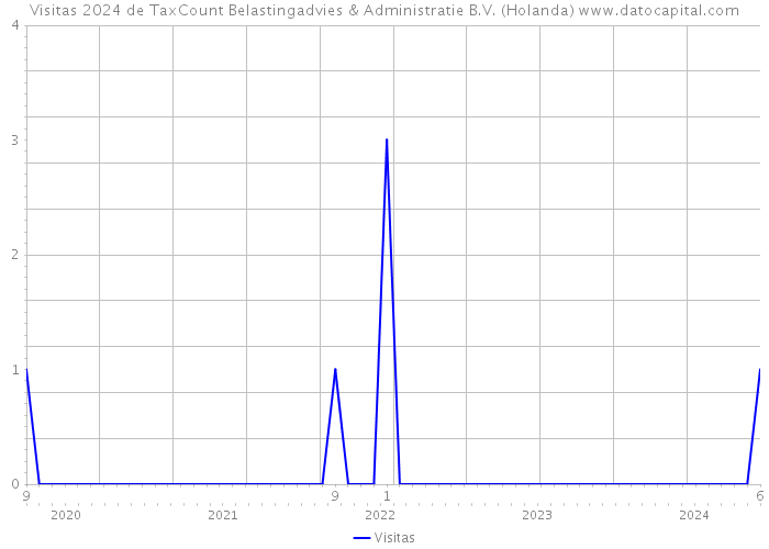 Visitas 2024 de TaxCount Belastingadvies & Administratie B.V. (Holanda) 
