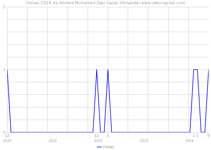 Visitas 2024 de Ahmed Mohamed Zaki Gazar (Holanda) 