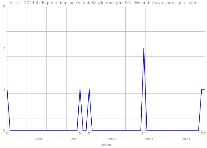 Visitas 2024 de Exploitatiemaatschappij Beuckenhaeghe B.V. (Holanda) 