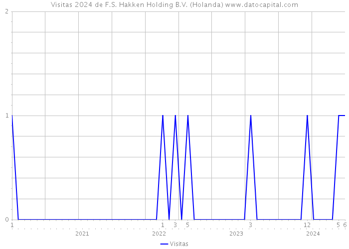 Visitas 2024 de F.S. Hakken Holding B.V. (Holanda) 