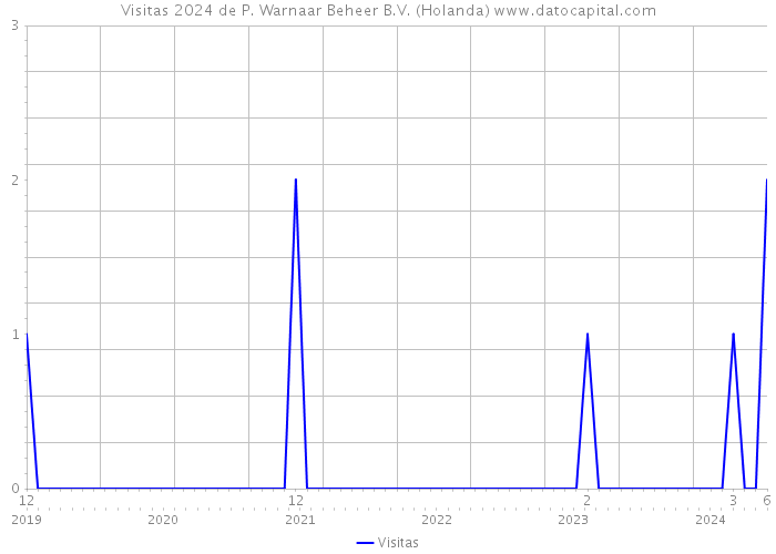 Visitas 2024 de P. Warnaar Beheer B.V. (Holanda) 