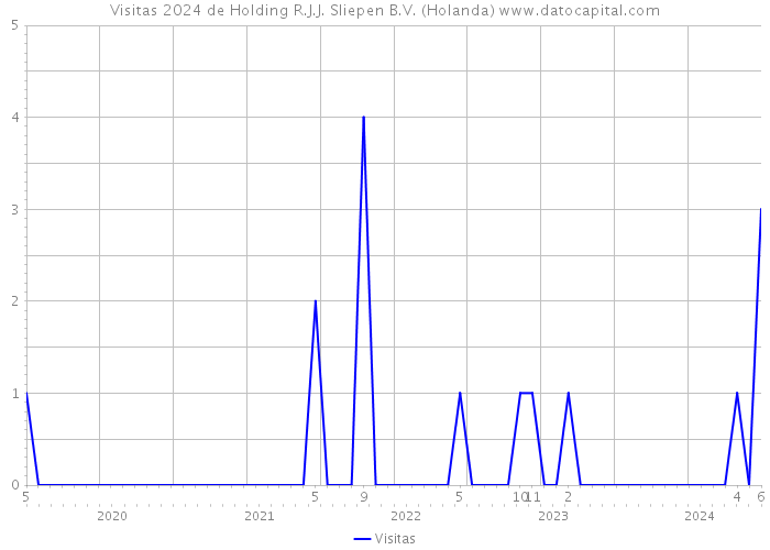 Visitas 2024 de Holding R.J.J. Sliepen B.V. (Holanda) 